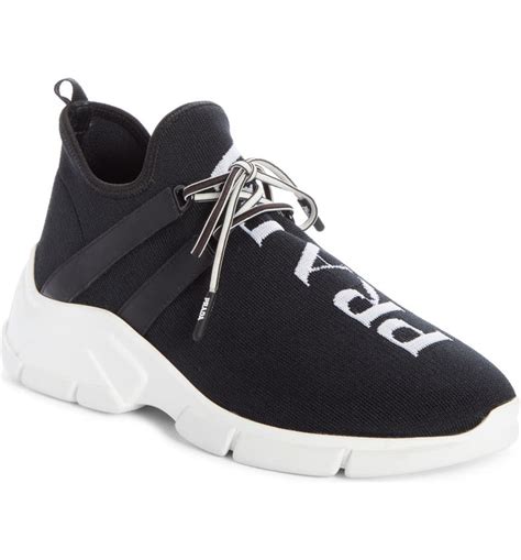 prada sock sneakers women|Prada sneakers no closet.